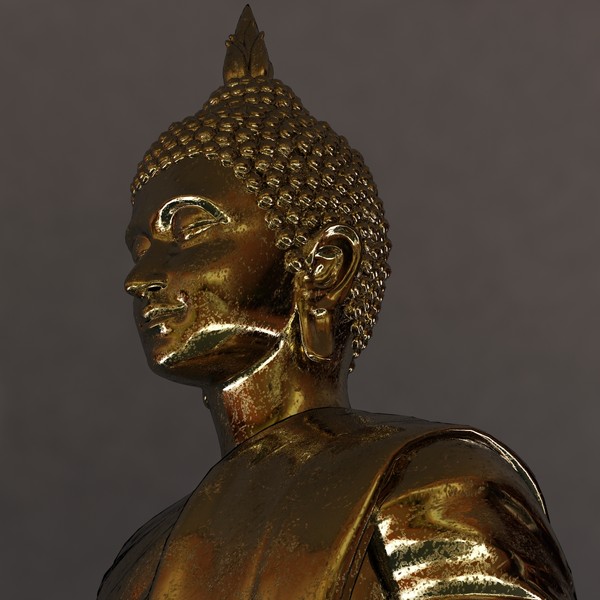 3ds max thai buddha - Thai Buddha by 9releases